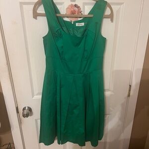 Green dress